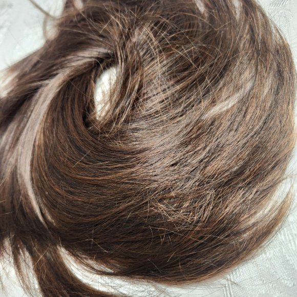 JuvaBun Straight Bun - Medium Brown Color - Picture 5 of 6